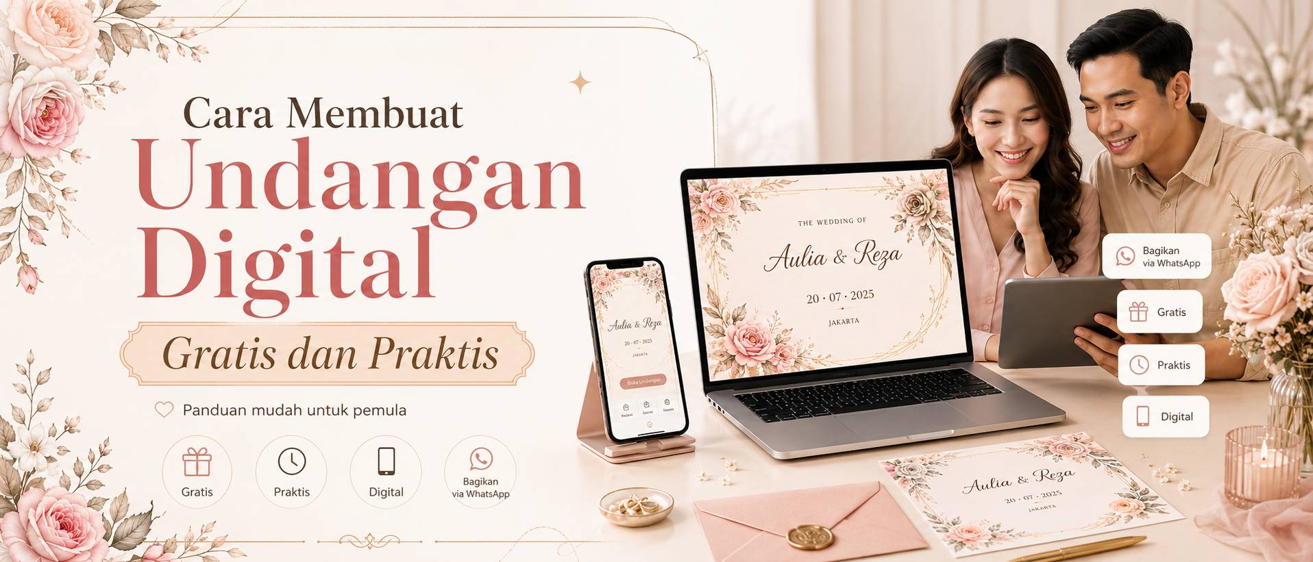 Cara Membuat Undangan Digital Gratis dan Praktis
