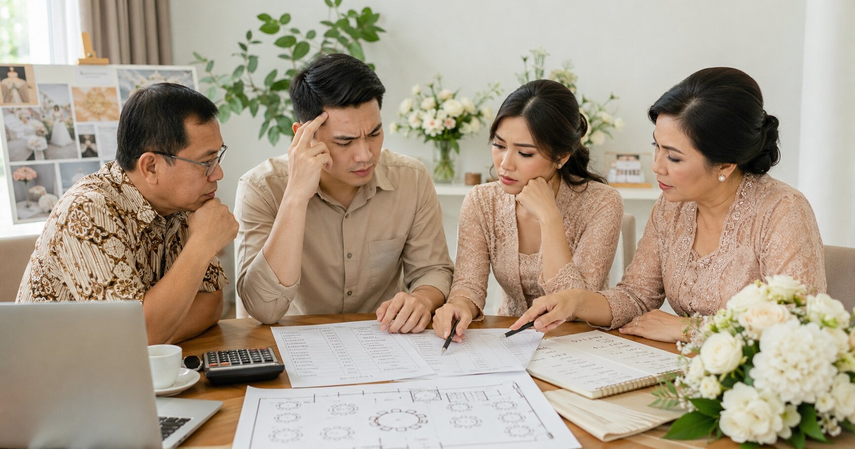 Bingung Menentukan Jumlah Undangan? Cara Menghitung Kapasitas Tamu Pernikahan dari Venue, Budget, dan Keluarga