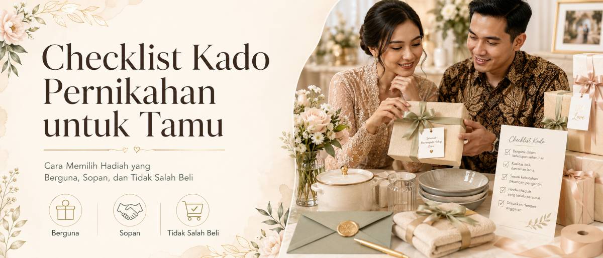 Checklist Kado Pernikahan untuk Tamu: Cara Memilih Hadiah yang Berguna, Sopan, dan Tidak Salah Beli