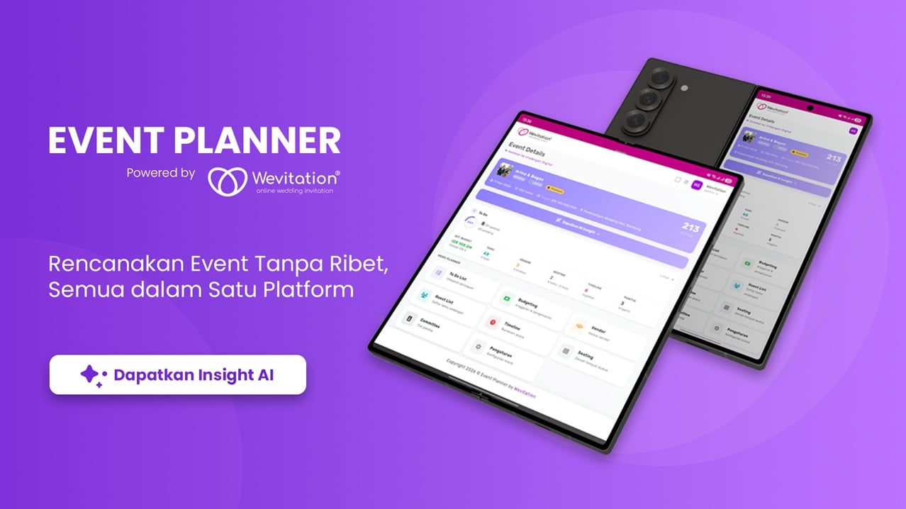 Event Planner Wevitation: Solusi All-in-One untuk Kelola Acara Lebih Terstruktur & Profesional