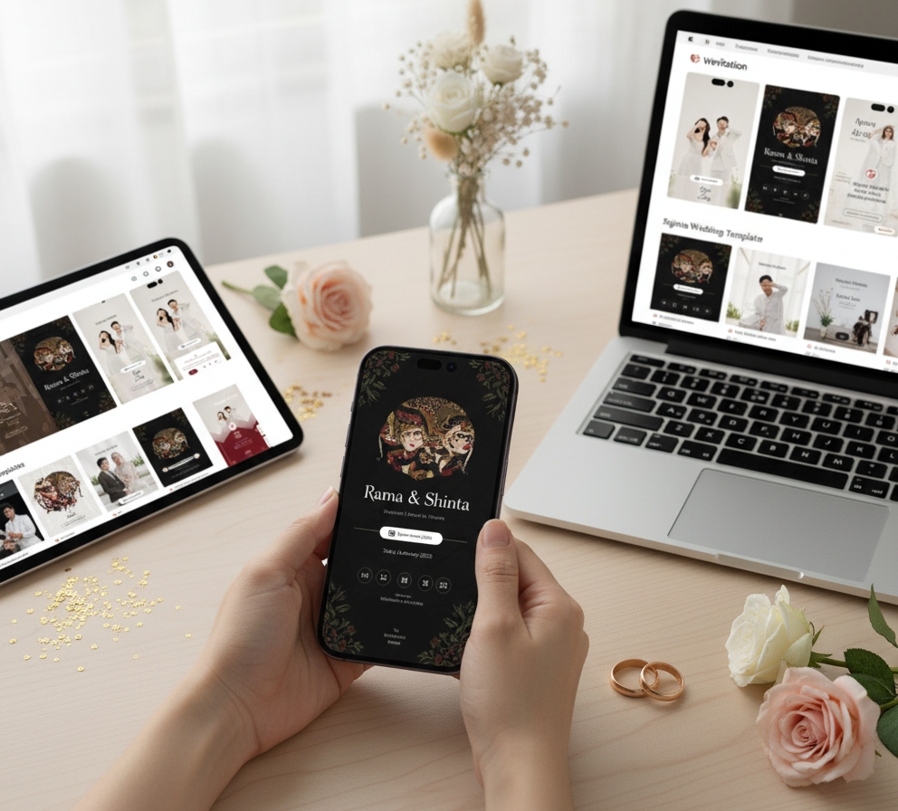 Inspirasi Tema Undangan Pernikahan Digital yang Elegan & Kekinian