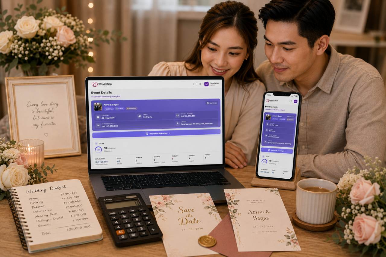 Rupiah Tertekan, Biaya Pernikahan Makin Perlu Diatur: Ini Pentingnya Event Planner dari Wevitation
